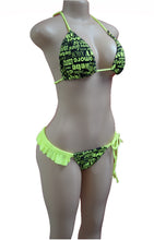 Load image into Gallery viewer, Custom Brazilian Ruffled Bikini
